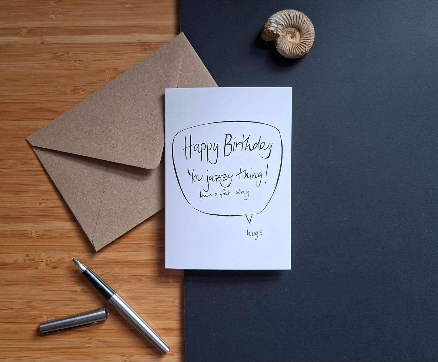 Happy Birthday Card - You Jazzy Thing
