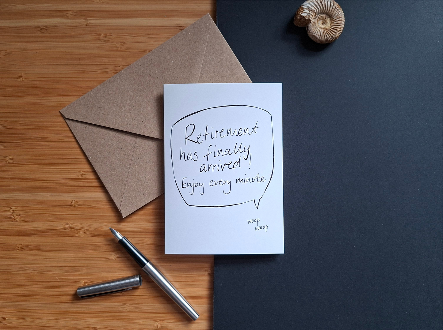 Funny Retirement Greetings Card - Has finally arrived