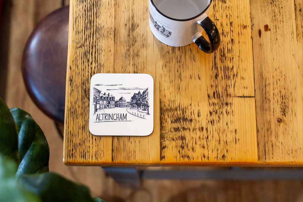 Altrincham Skyline Drinks Coaster