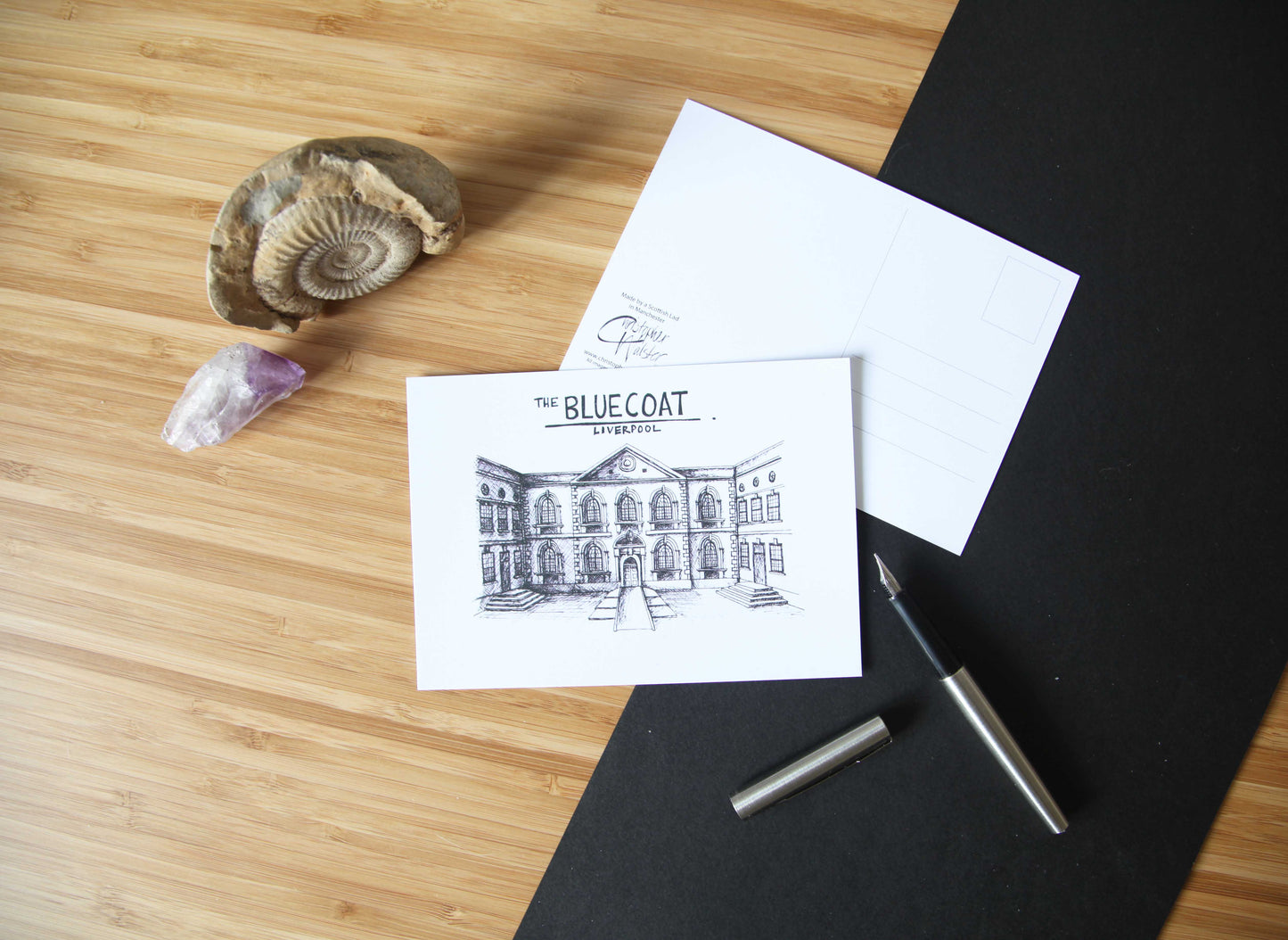 Liverpool Bluecoats Postcard