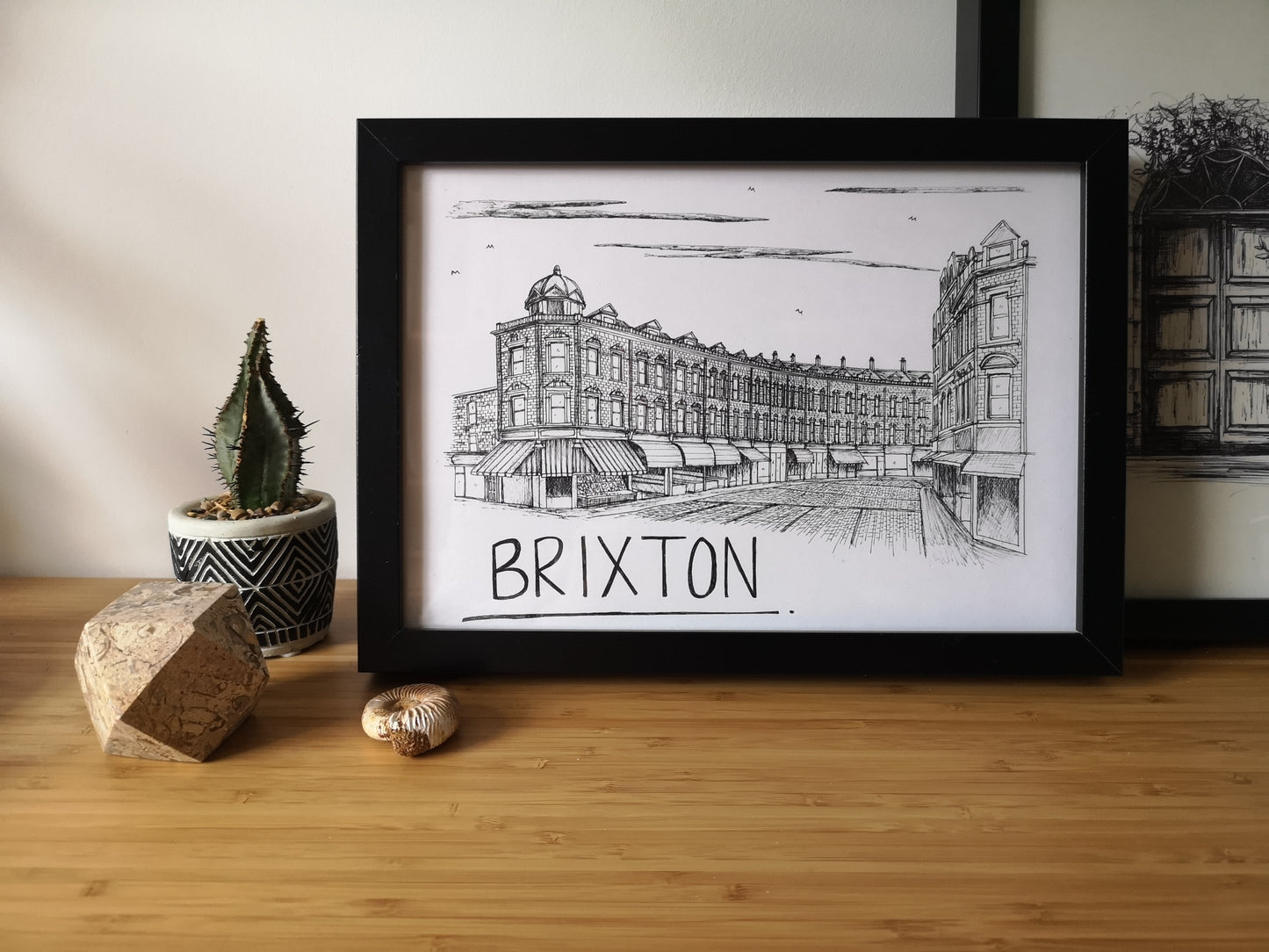 Brixton Skyline Art Print