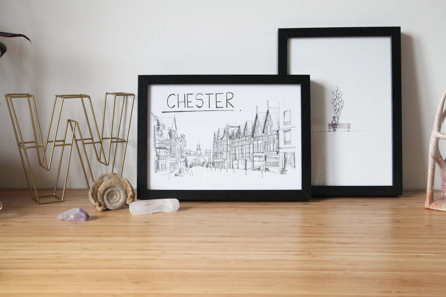 Chester Skyline Art Print