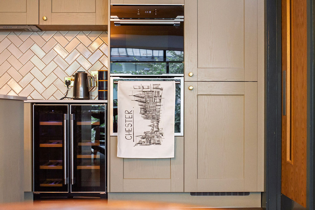 Chester Skyline Tea Towel