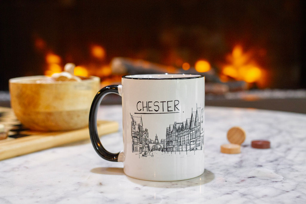 Chester Skyline Drinks Mug