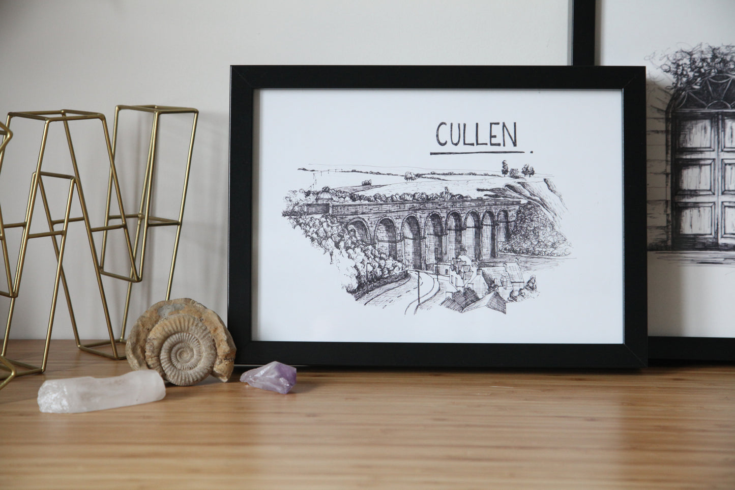 Cullen Skyline Art Print