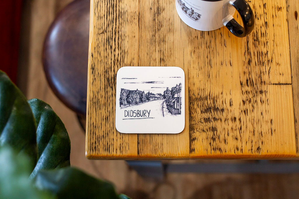 Didsbury Skyline Drinks Coaster