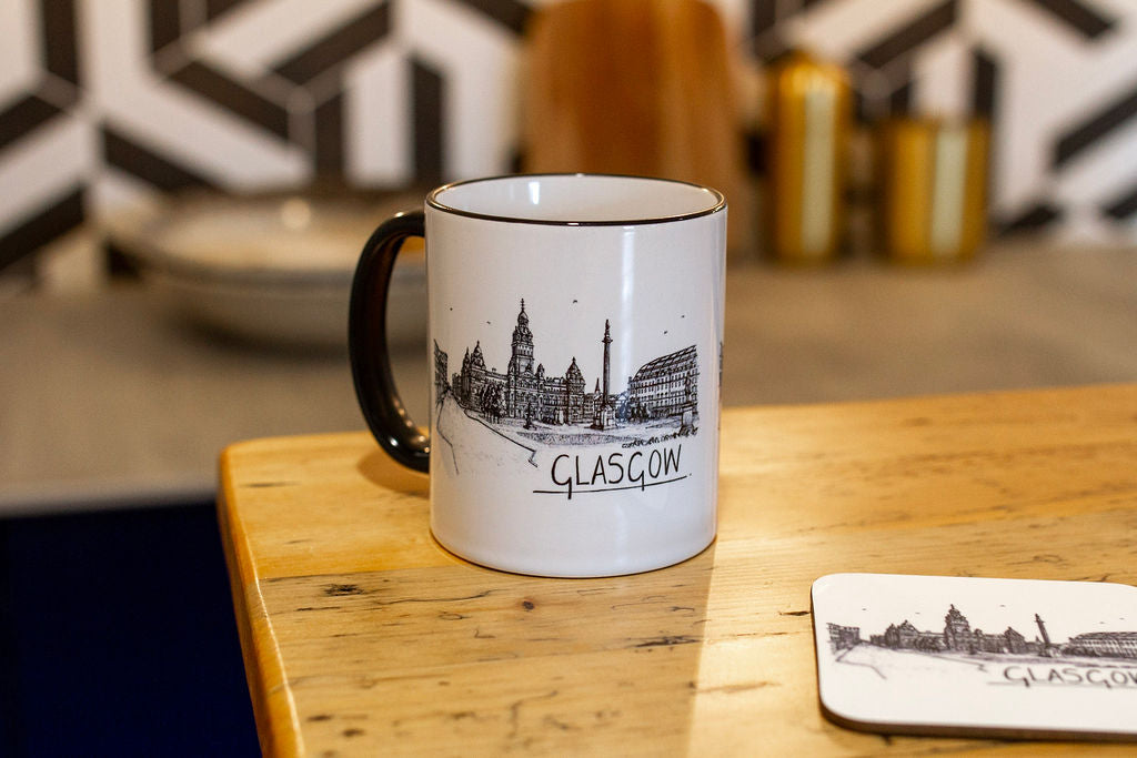 Glasgow Skyline Drinks Mug