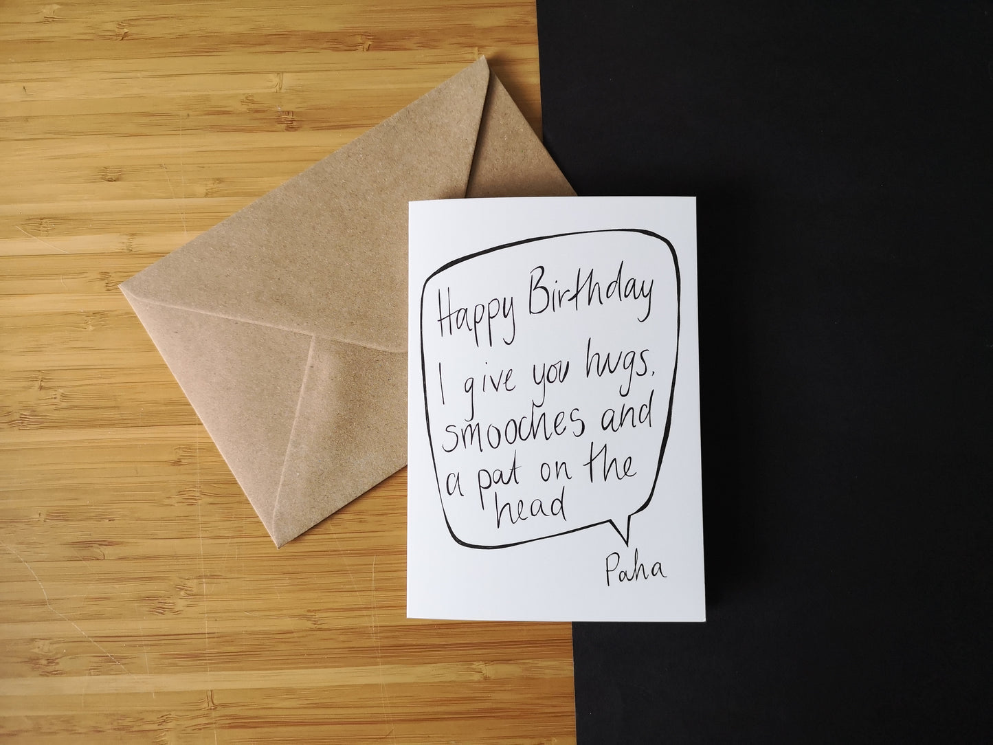 Happy Birthday Give You Hugs Smooches, Birthday Card