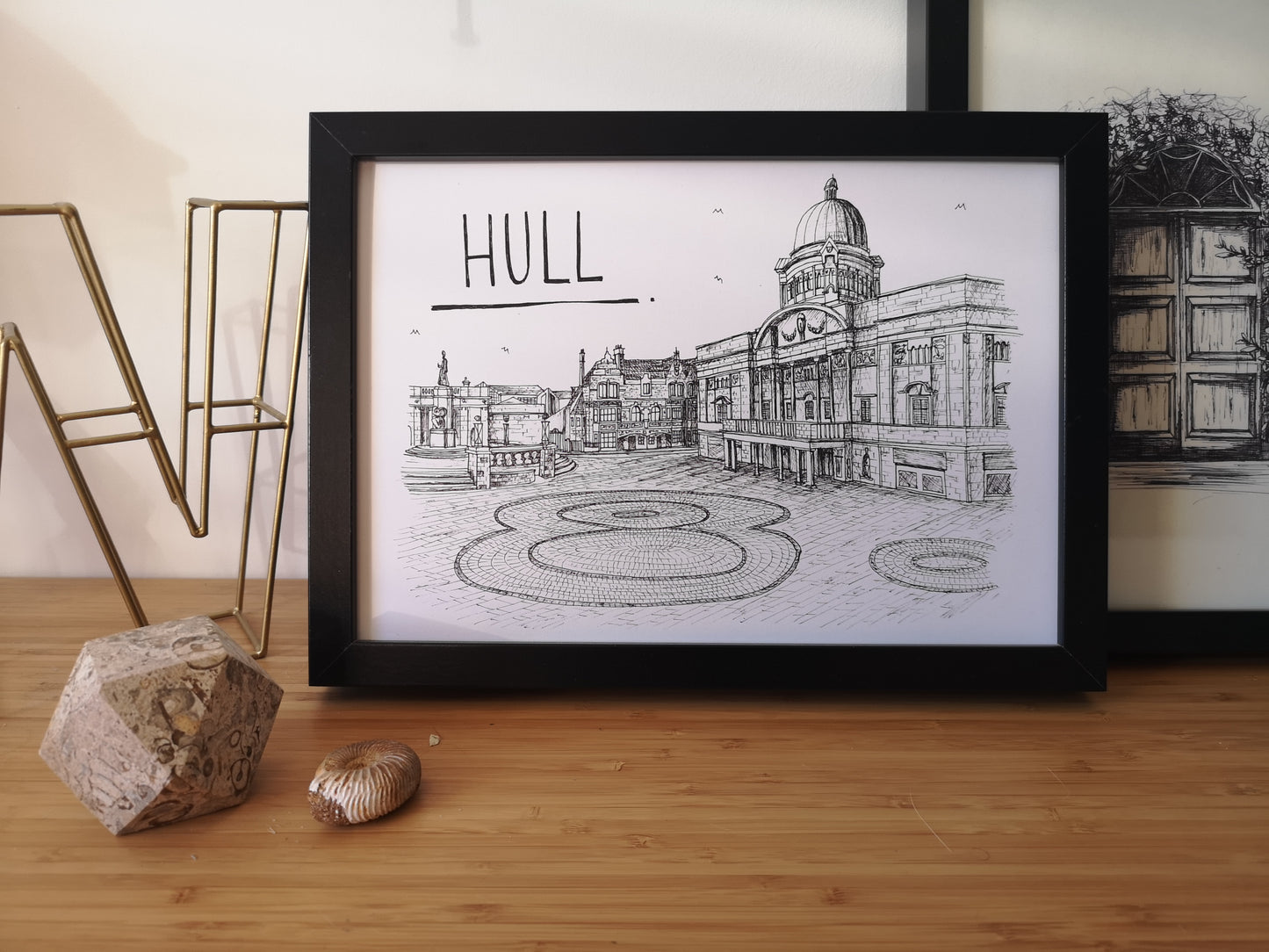 Hull Skyline Art Print