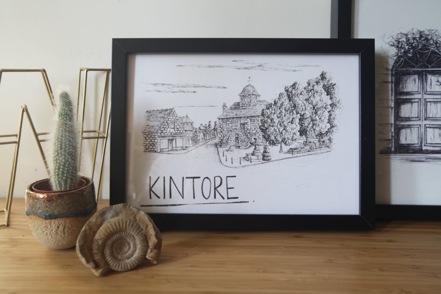 Kintore Skyline Art Print