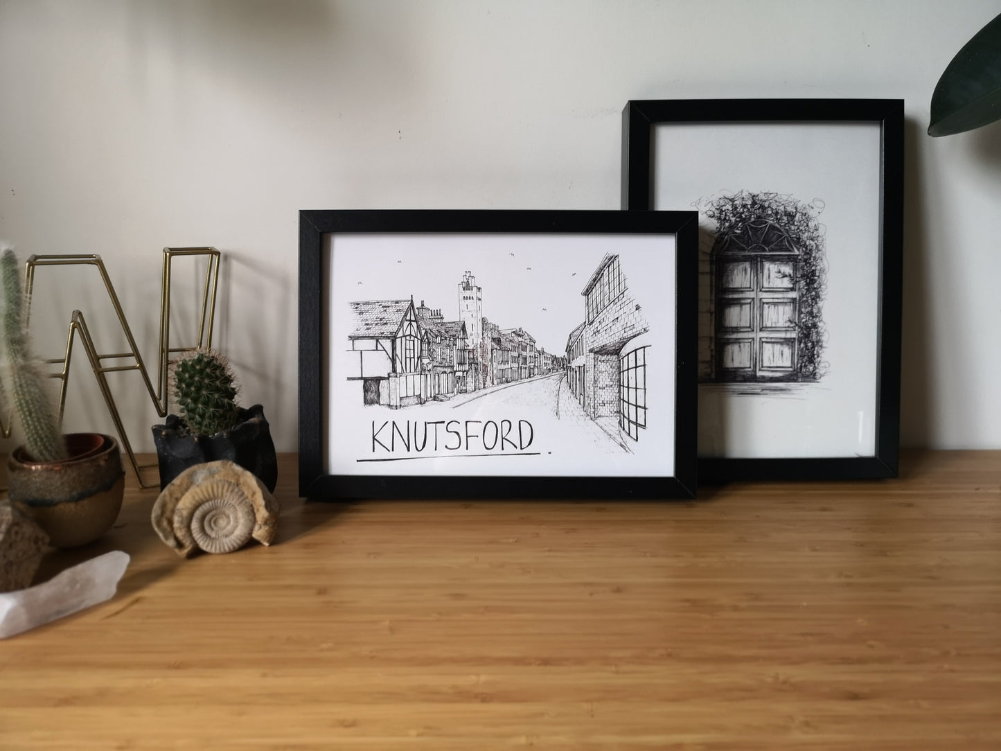 Knutsford Skyline Art Print