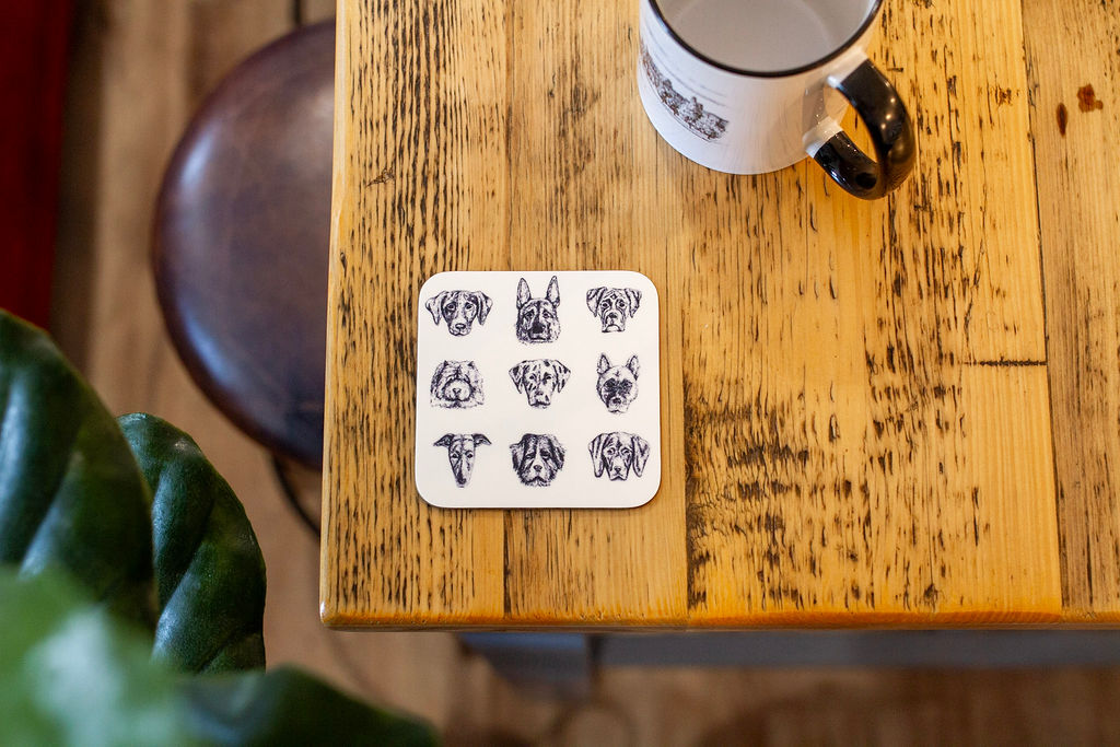 Big Dog Breeds Drinks Coaster