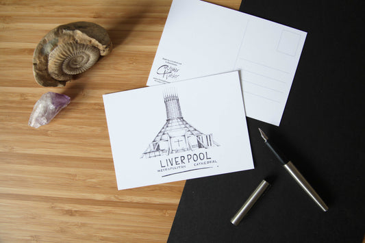 Liverpool Metropolitan Cathedral Postcard