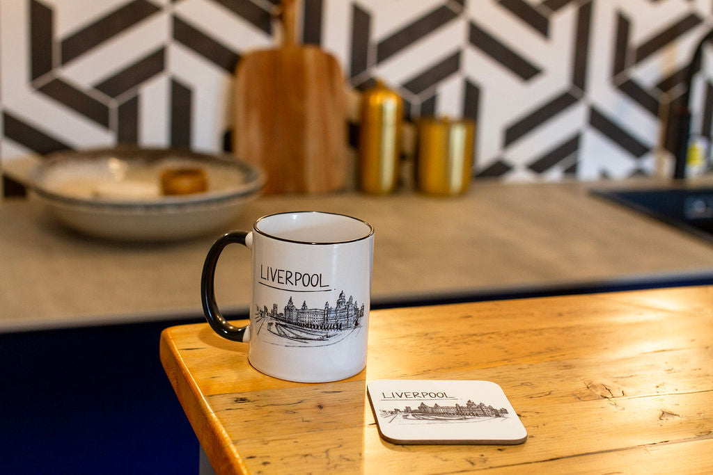 Liverpool Skyline Drinks Mug