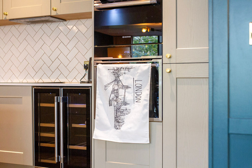 London Skyline Tea Towel