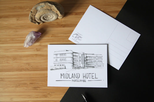 Midland Hotel, Morecambe Postcard