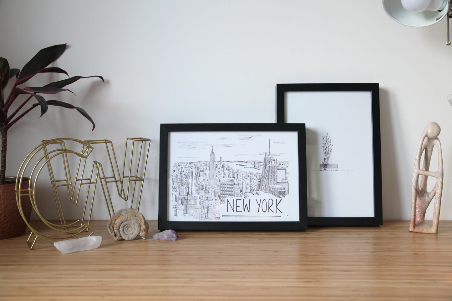 New York Skyline Art Print