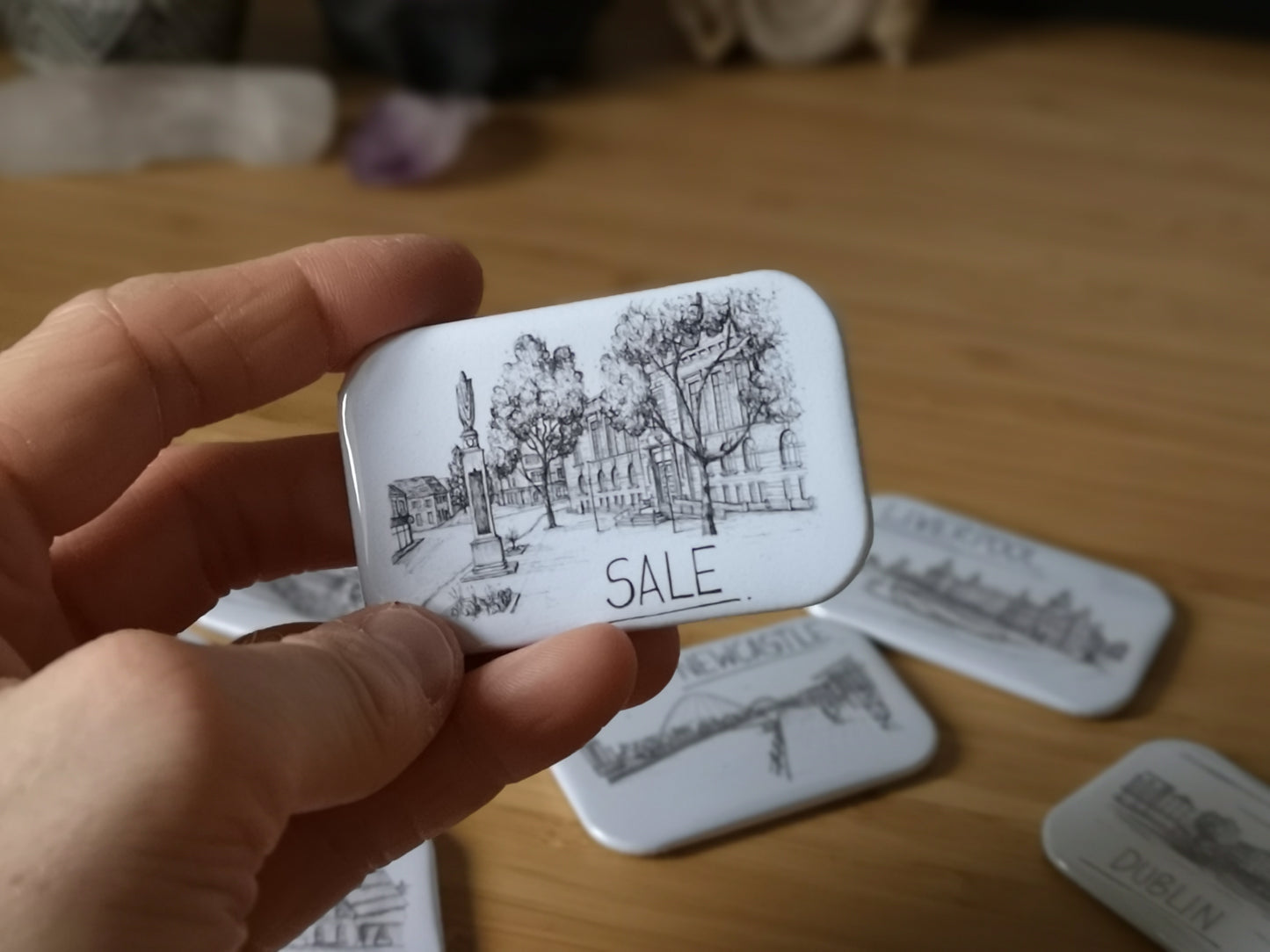 Sale Skyline Souvenir Magnet