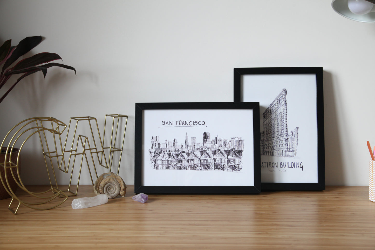 San Francisco Skyline Art Print