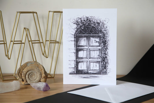 Doorway, Greetings Card