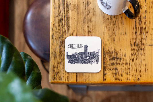 Sheffield Skyline Drinks Coaster