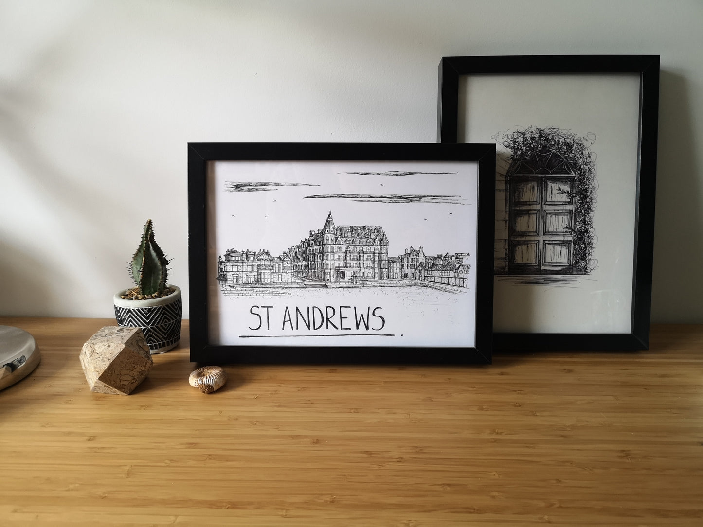 St Andrews Skyline Art Print