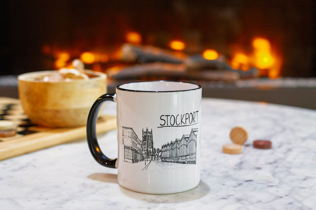 Stockport Skyline Drinks Mug