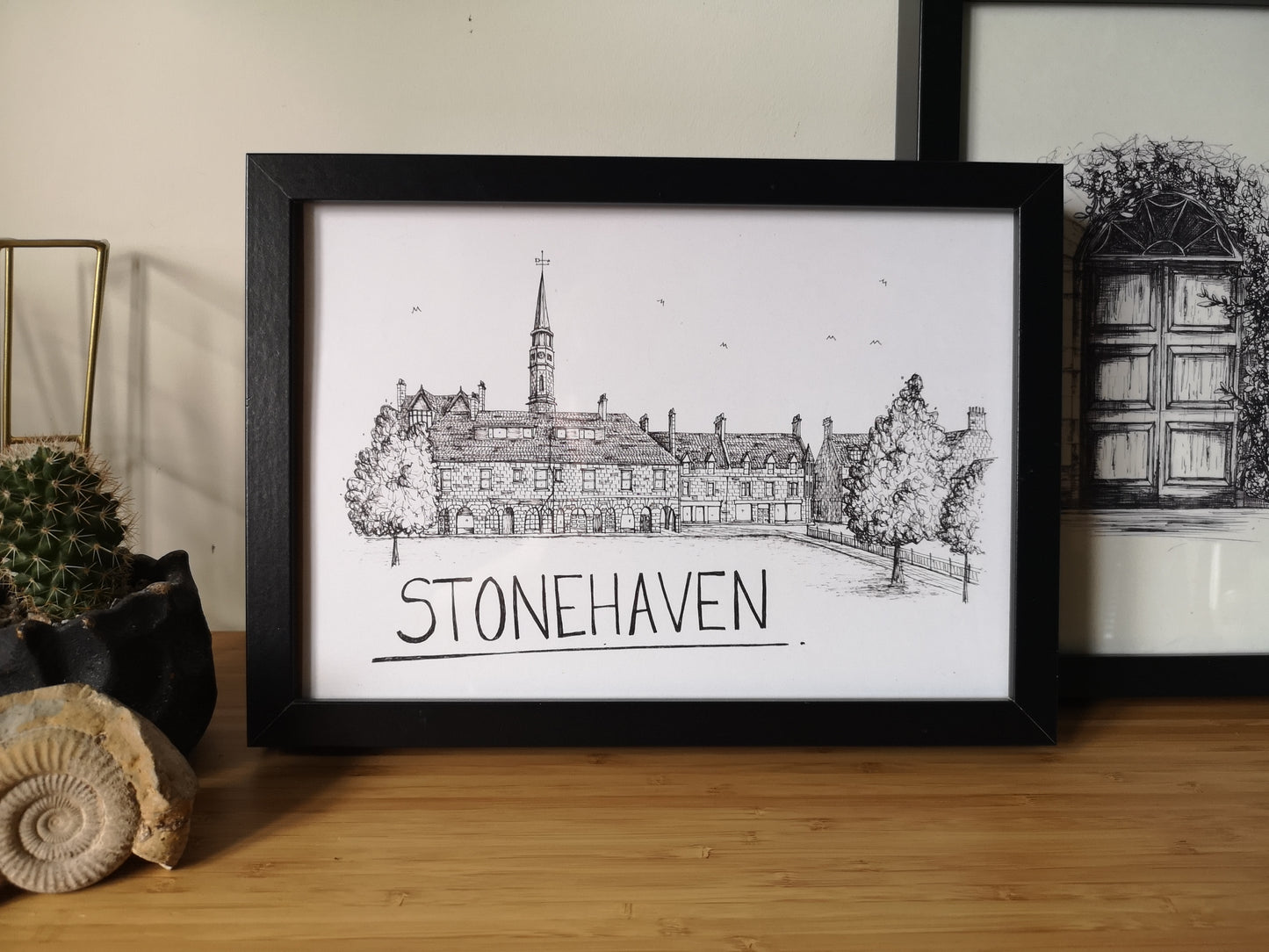 Stonehaven Skyline Art Print