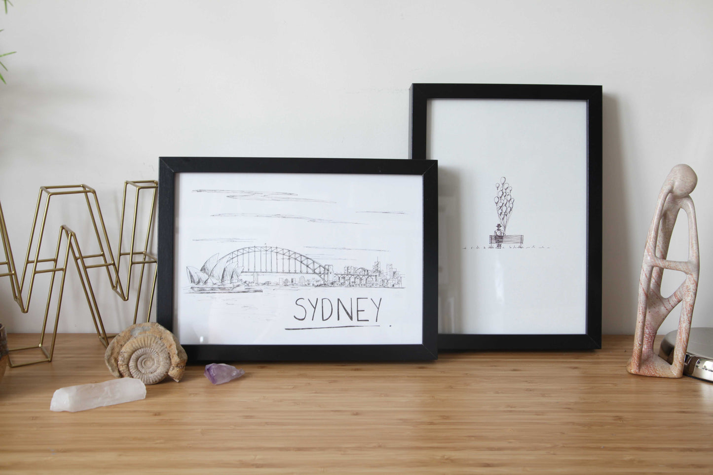 Sydney Skyline Art Print