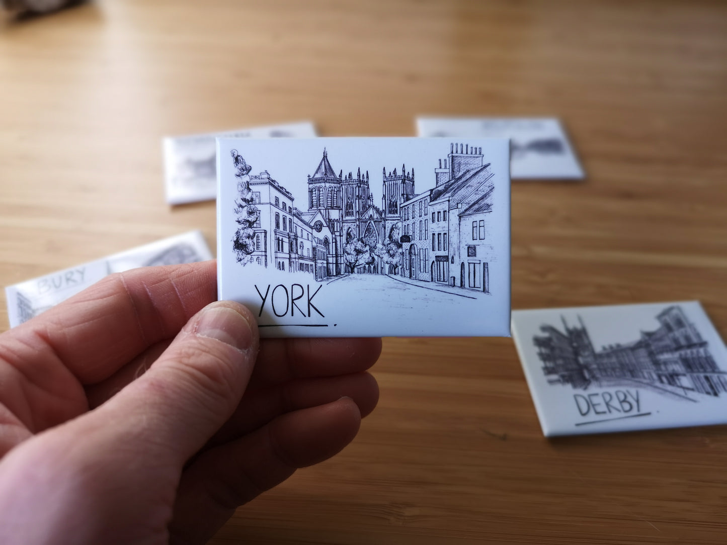 York Skyline Souvenir Magnet