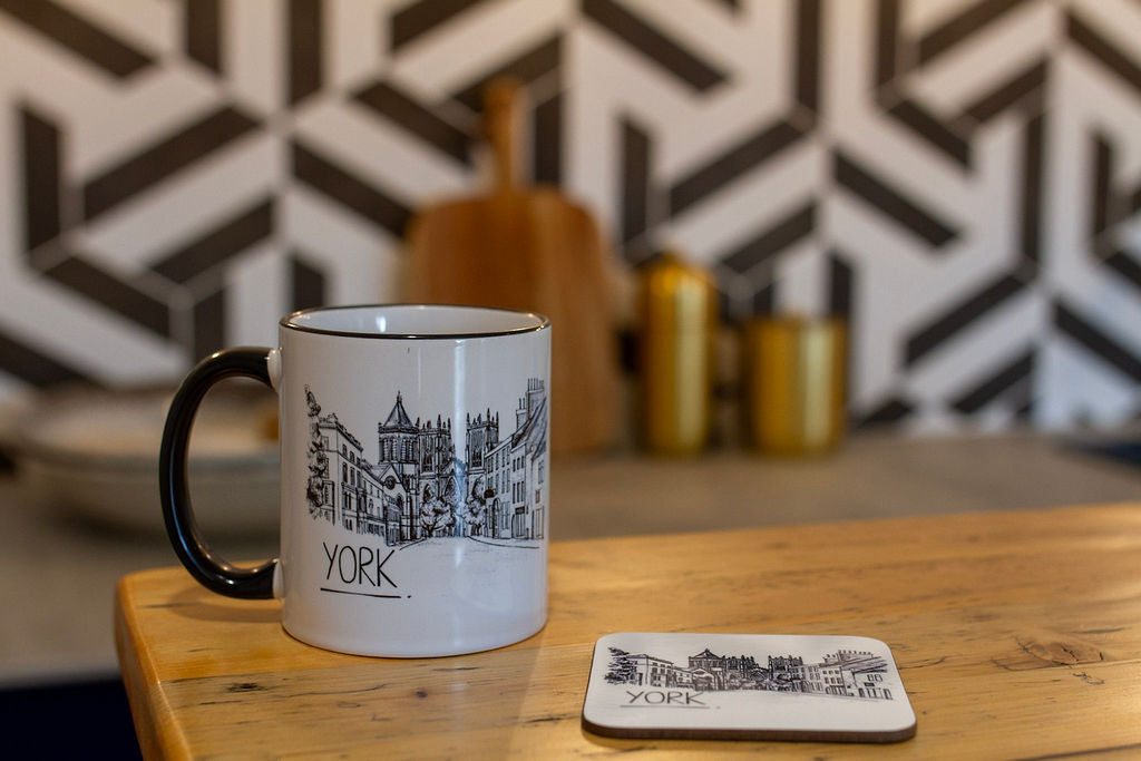 York Skyline Drinks Mug