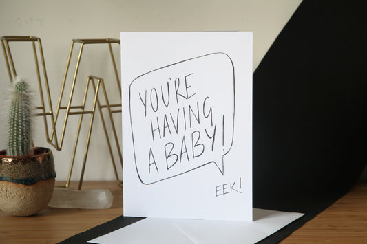 You're Having a Baby, Greetings Card