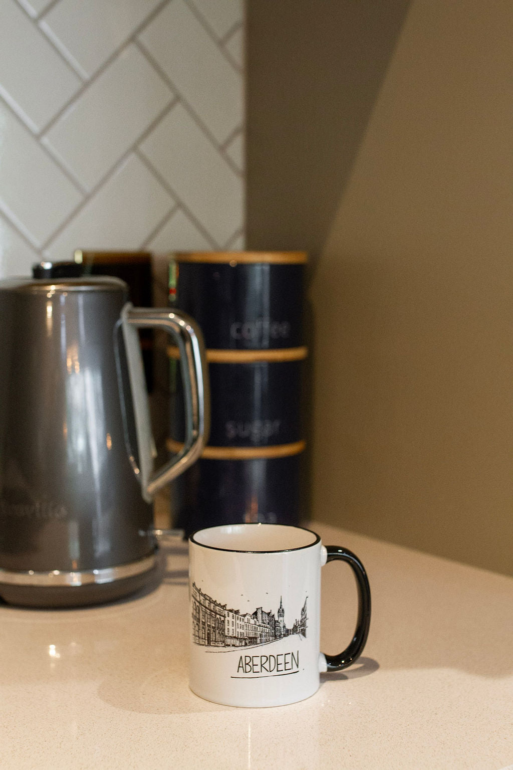 Aberdeen Skyline Drinks Mug