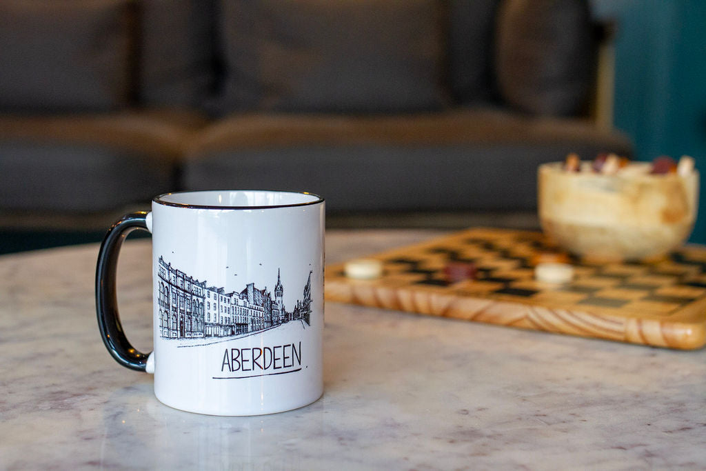 Aberdeen Skyline Drinks Mug