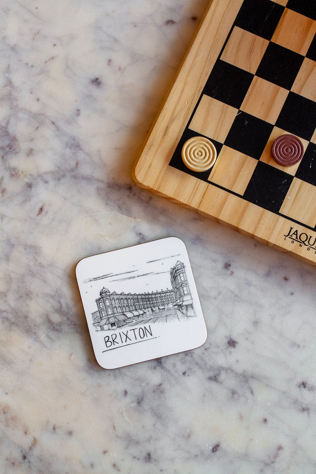 Brixton Skyline Drinks Coaster