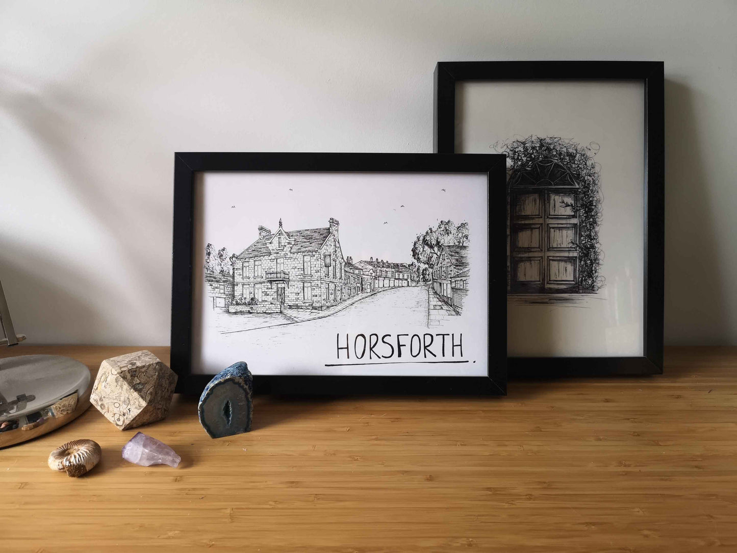 Horsforth Skyline Art Print