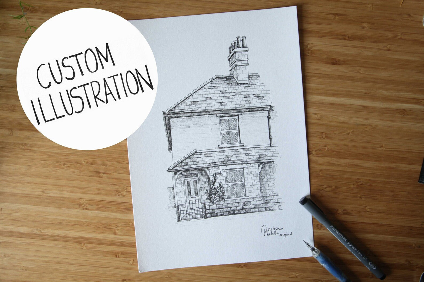 Custom House Illustration