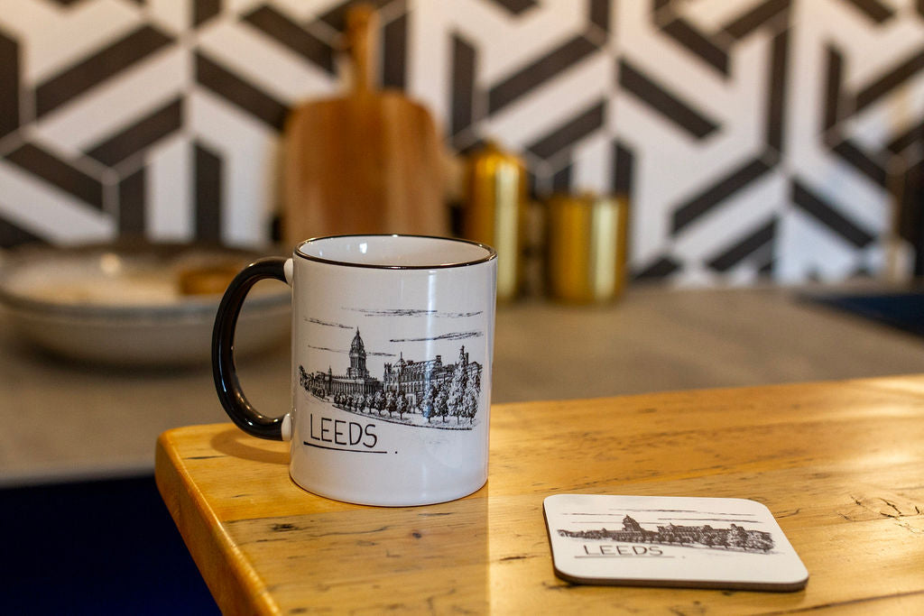 Leeds Skyline Drinks Mug