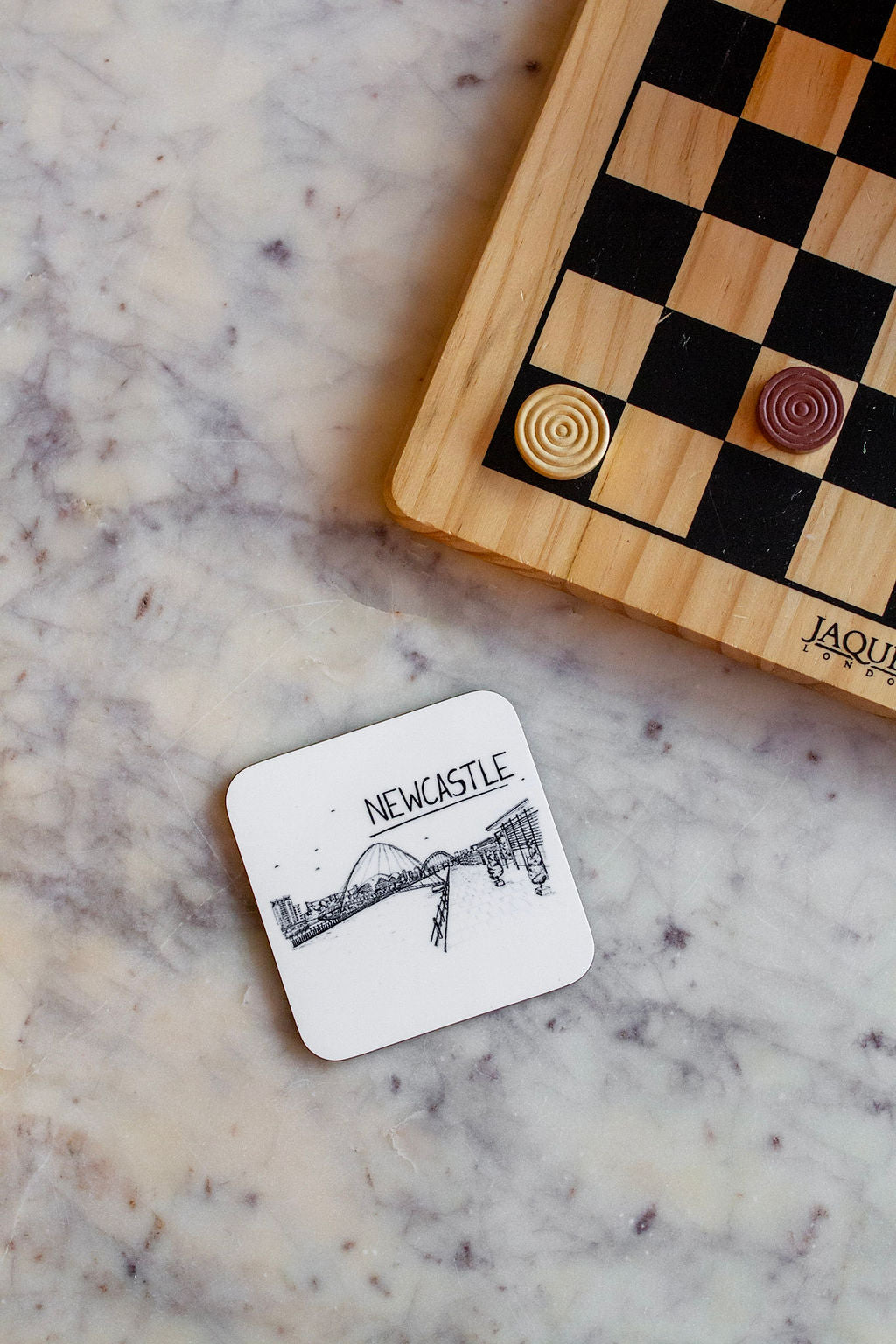 Newcastle Skyline Drinks Coaster