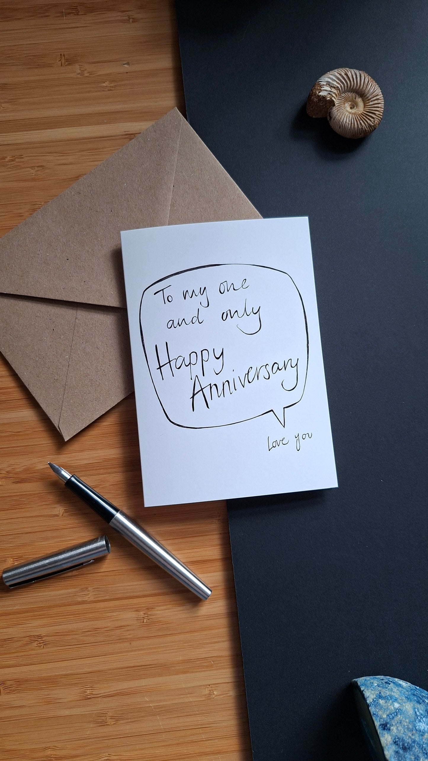 Anniversary Card - One and Only