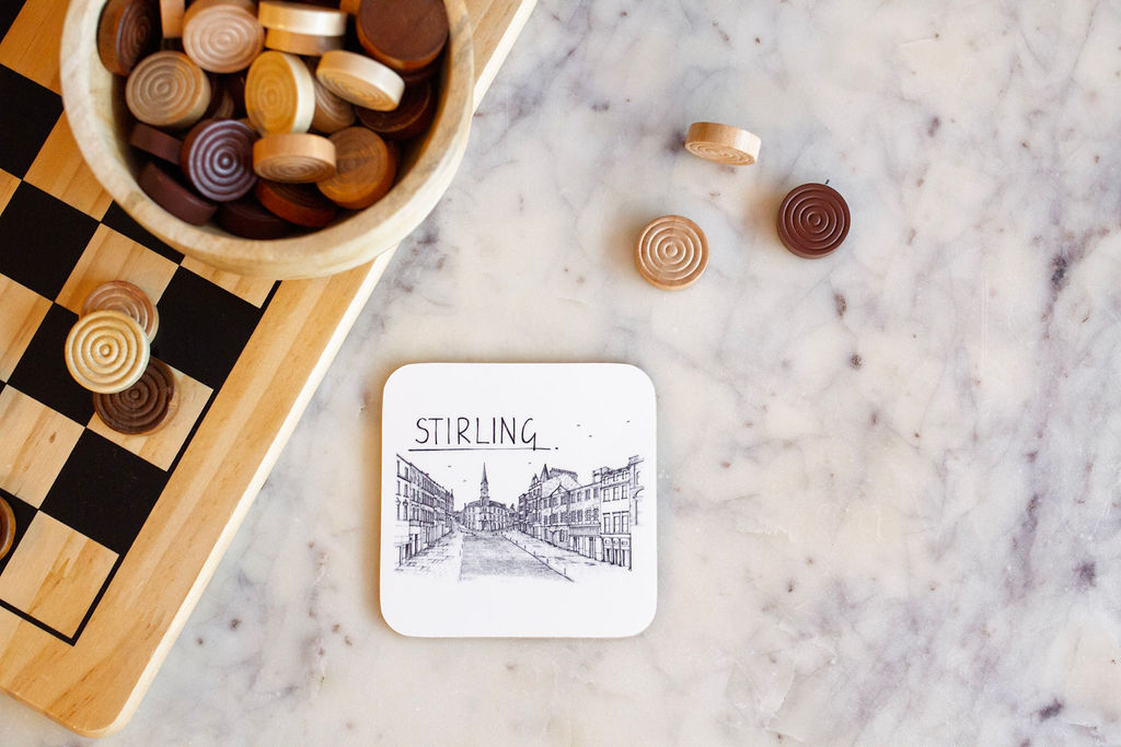 Stirling Skyline Drinks Coaster