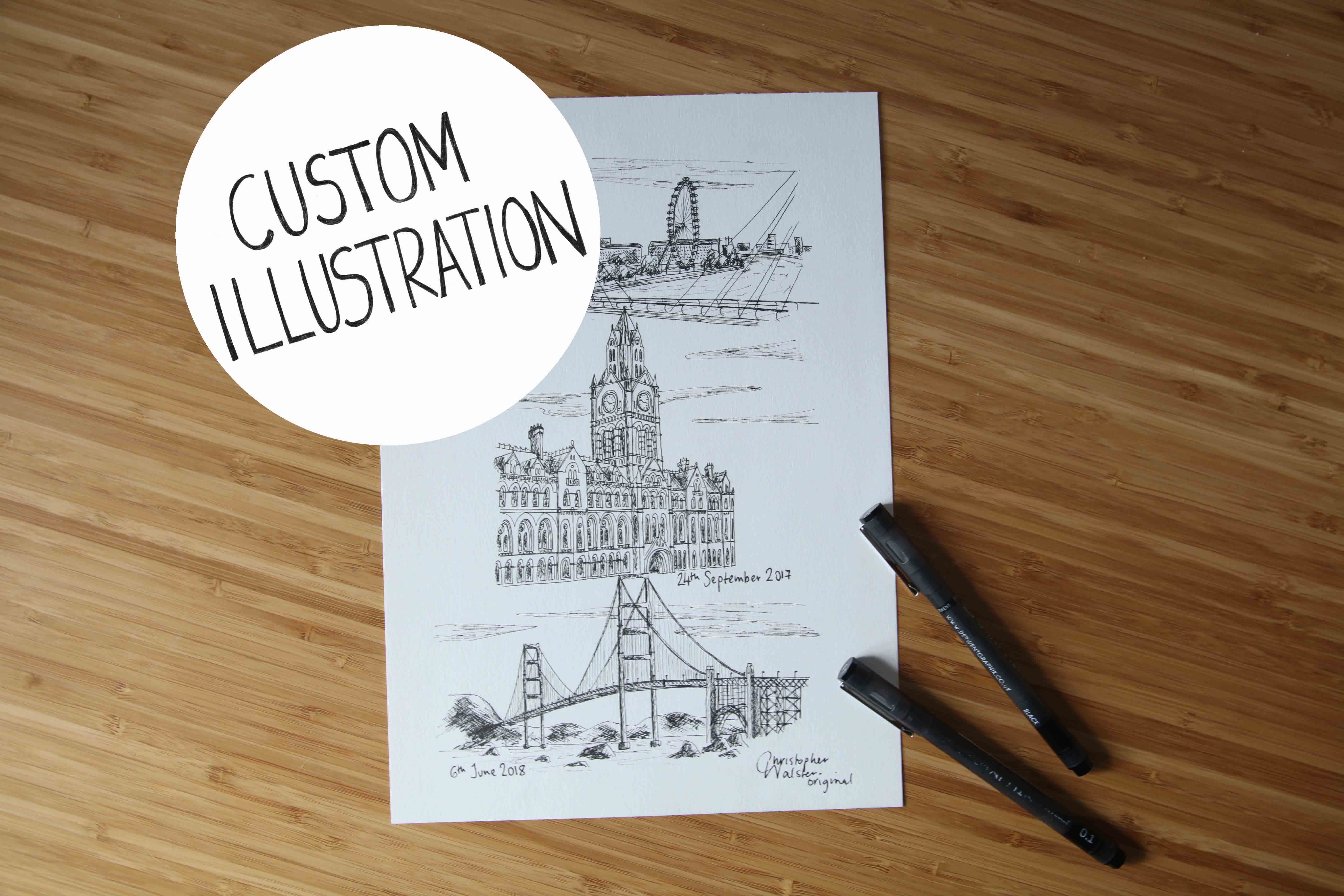 Memory Illustrator Personalised Memory Illustration – Christopher Walster