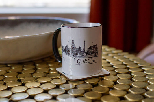 Glasgow Skyline Drinks Mug