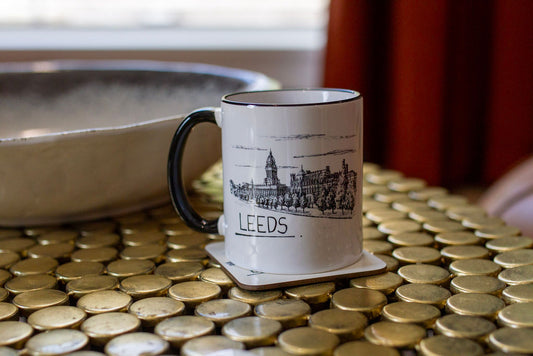 Leeds Skyline Drinks Mug