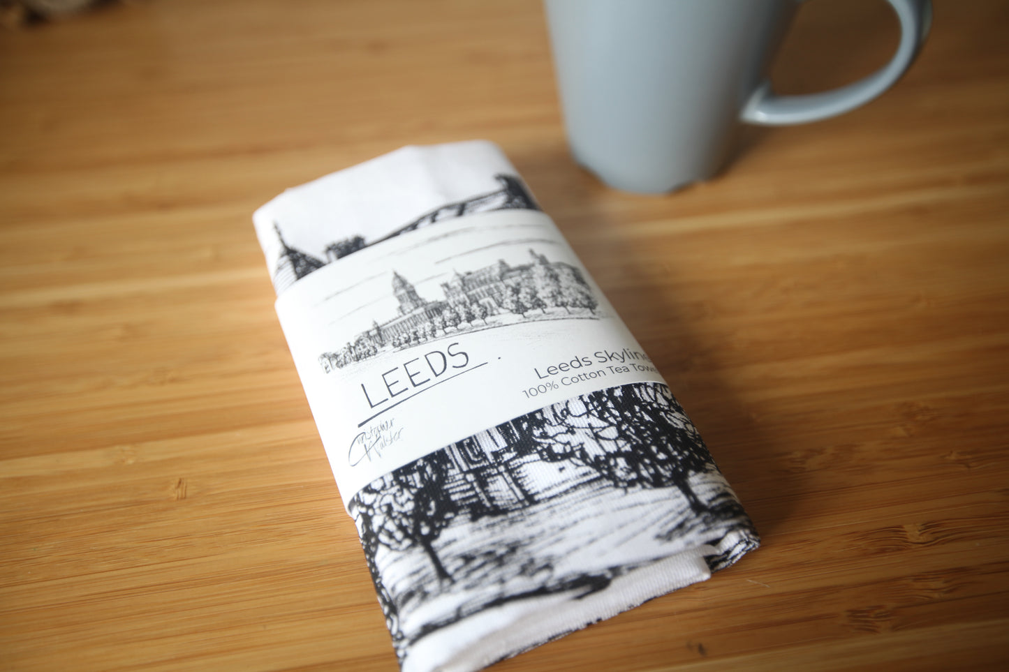 Leeds Skyline Tea Towel