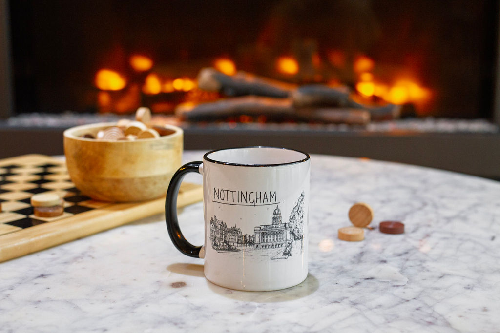 Nottingham Skyline Drinks Mug