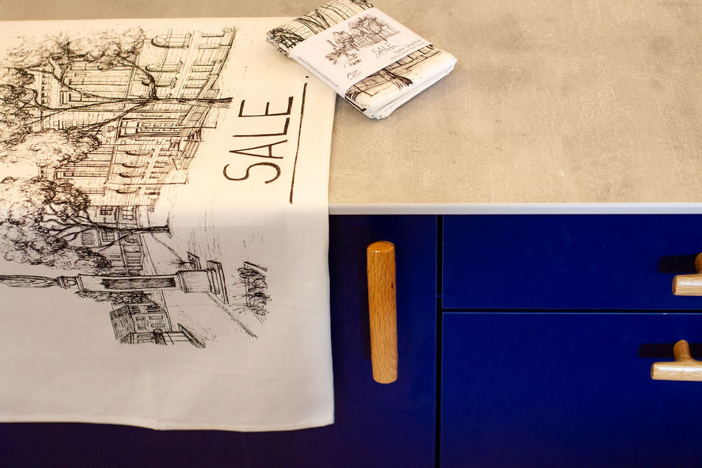 Sale Skyline Tea Towel