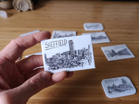 Sheffield Skyline Magnet