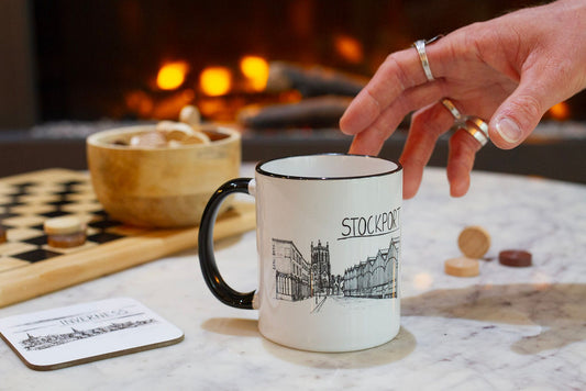 Stockport Skyline Drinks Mug