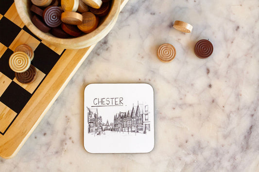 Chester Skyline Drinks Coaster